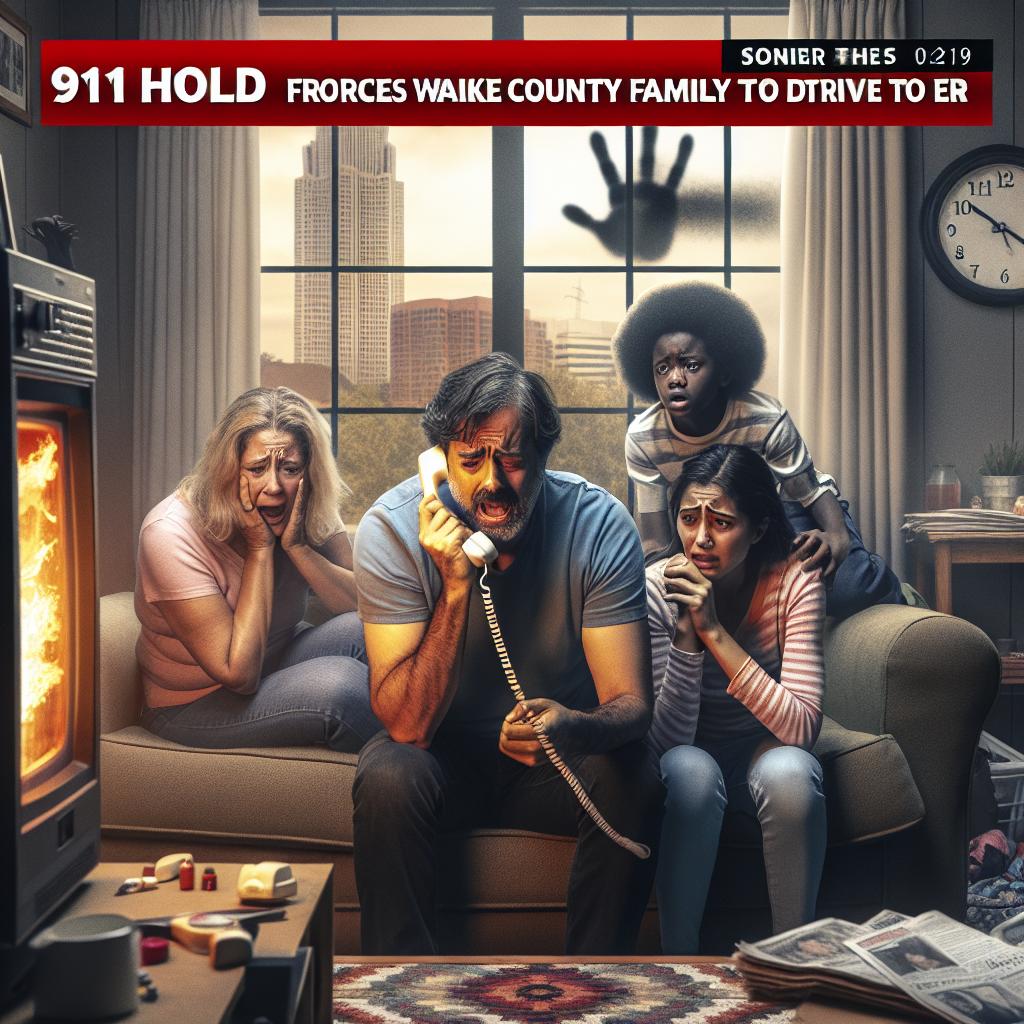 AI-generated news visualization