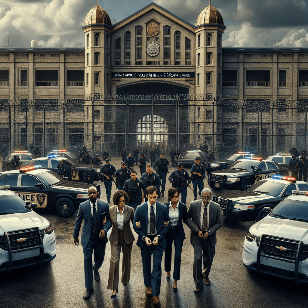 AI-generated news visualization