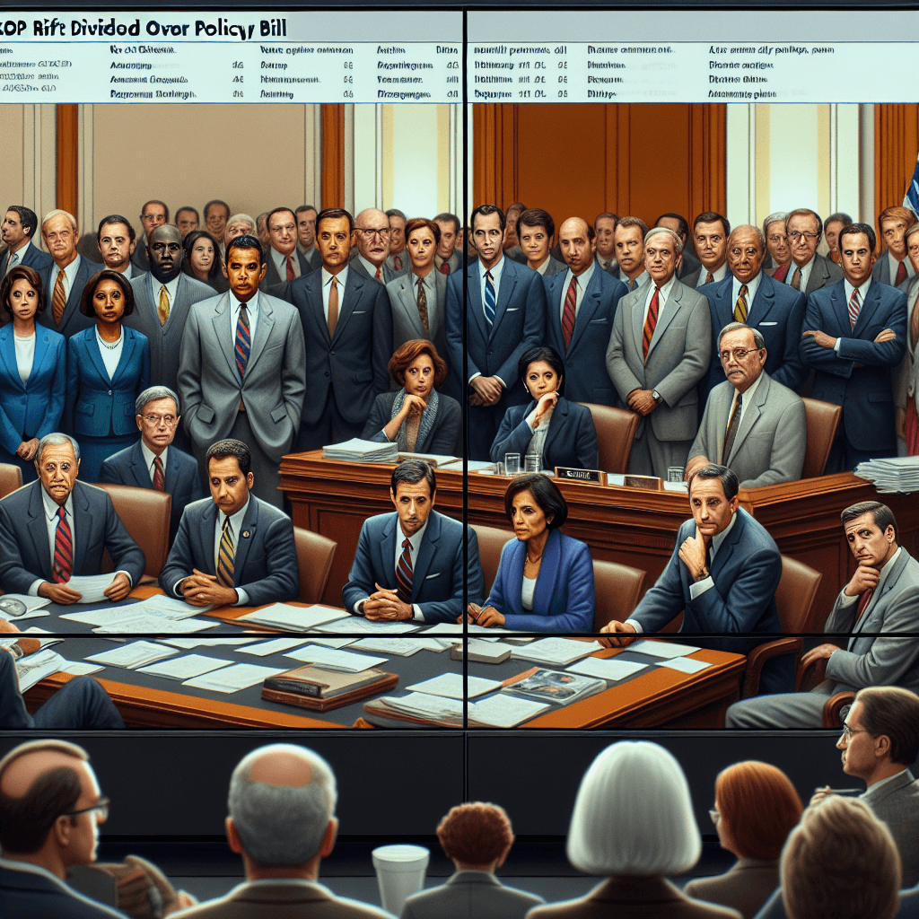 AI-generated news visualization