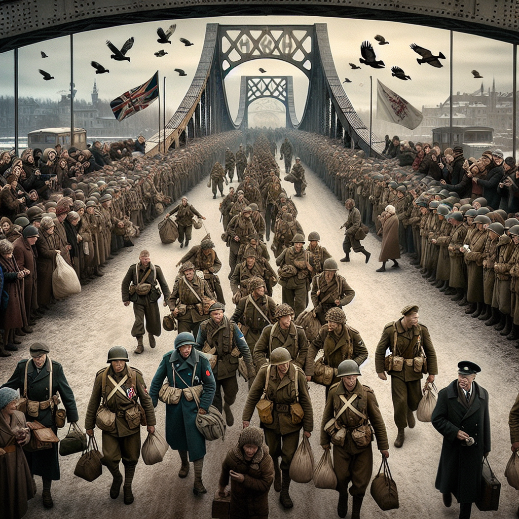 AI-generated news visualization