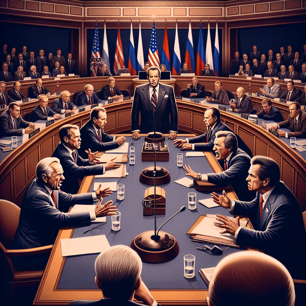 AI-generated news visualization