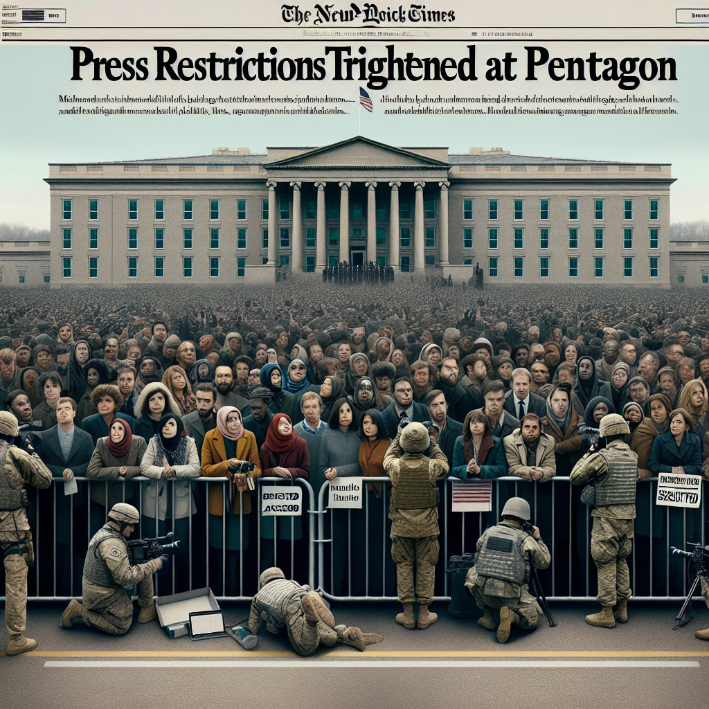 AI-generated news visualization