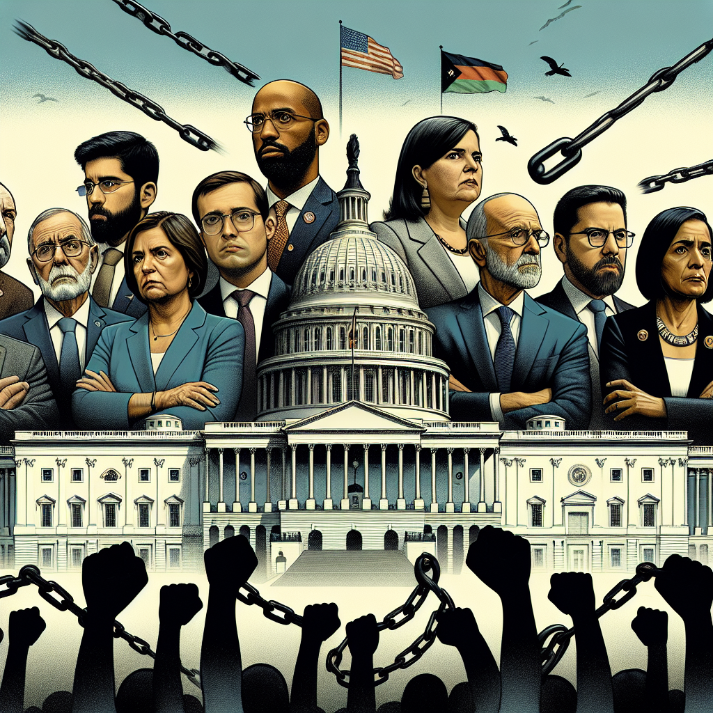 AI-generated news visualization