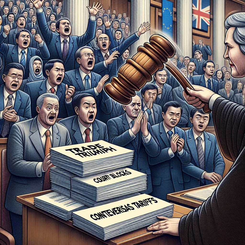 AI-generated news visualization