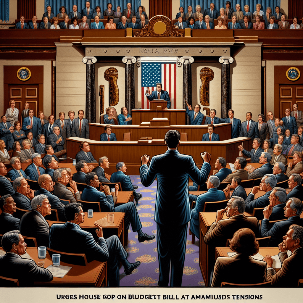 AI-generated news visualization