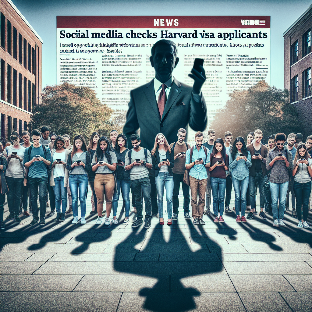 AI-generated news visualization