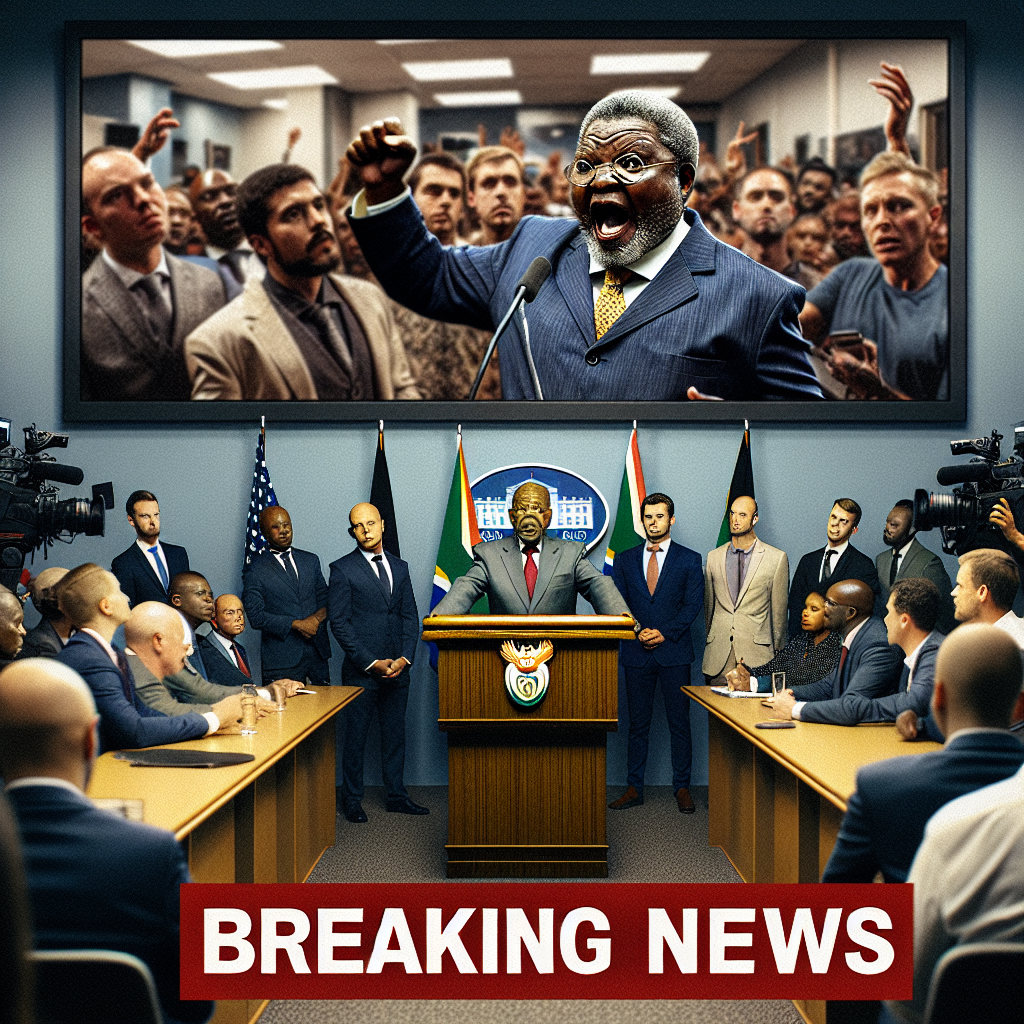 AI-generated news visualization