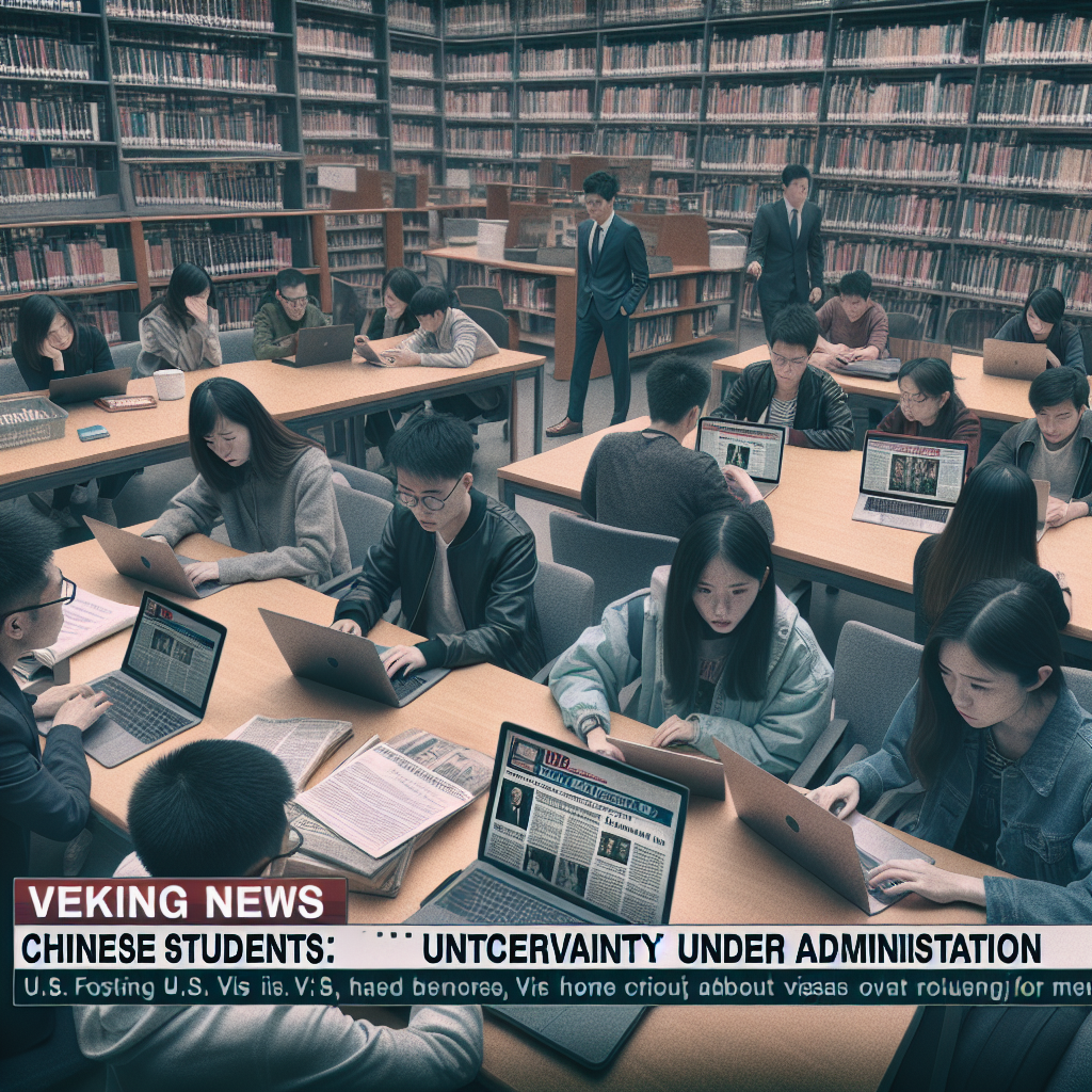 AI-generated news visualization