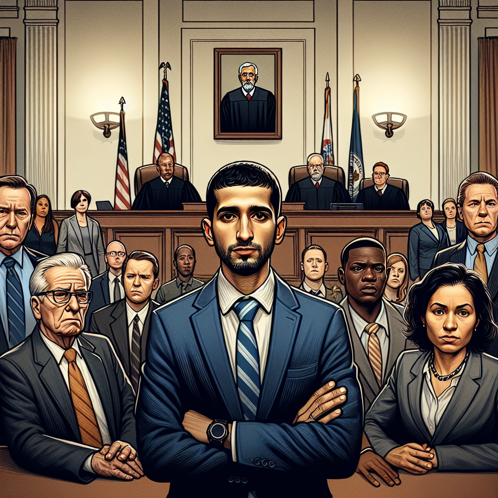 AI-generated news visualization