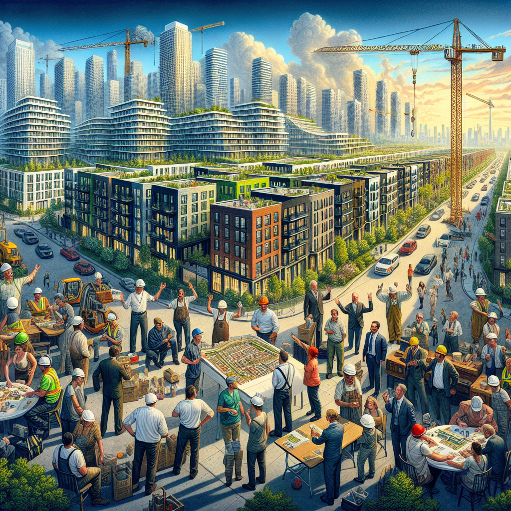 AI-generated news visualization