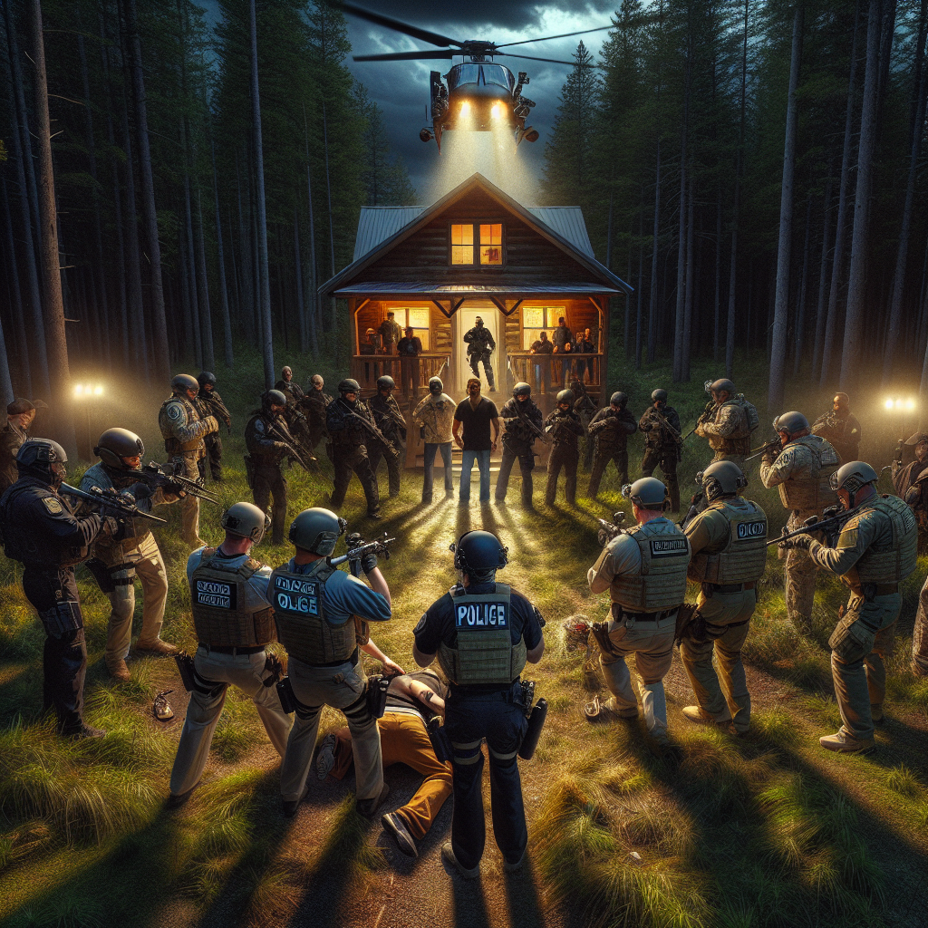 AI-generated news visualization