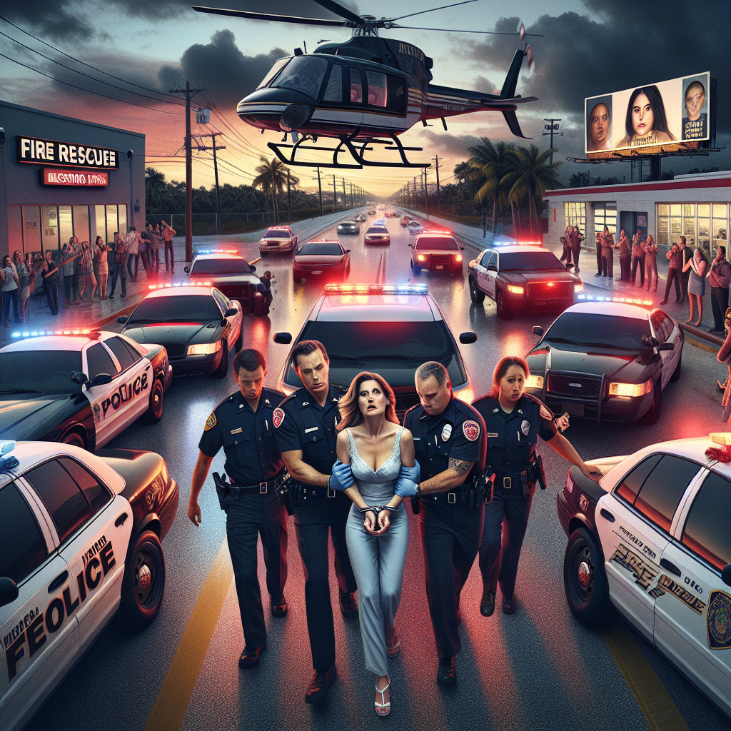 AI-generated news visualization