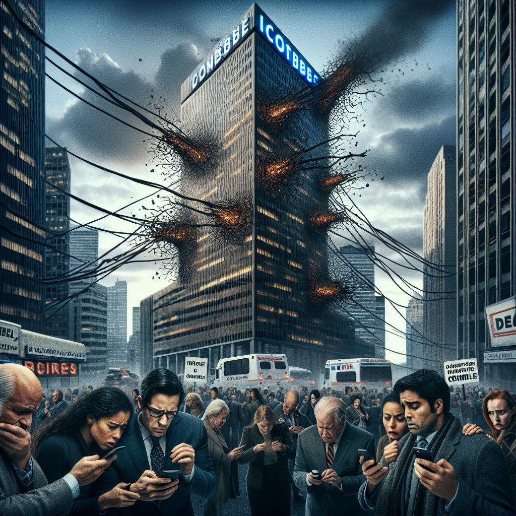 AI-generated news visualization