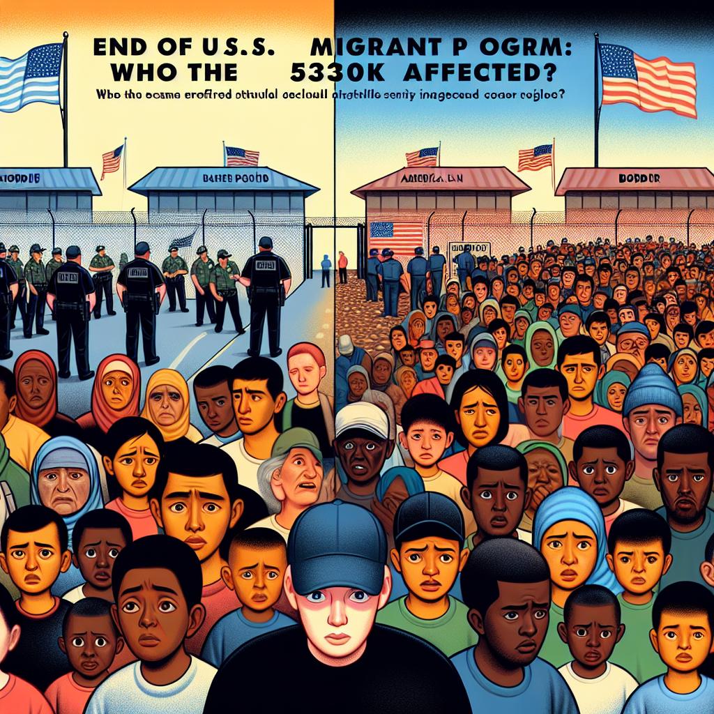 AI-generated news visualization