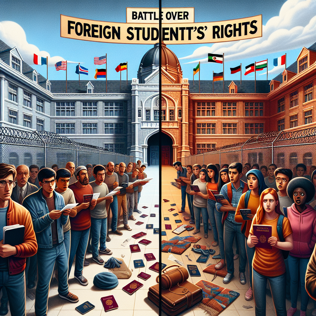 AI-generated news visualization