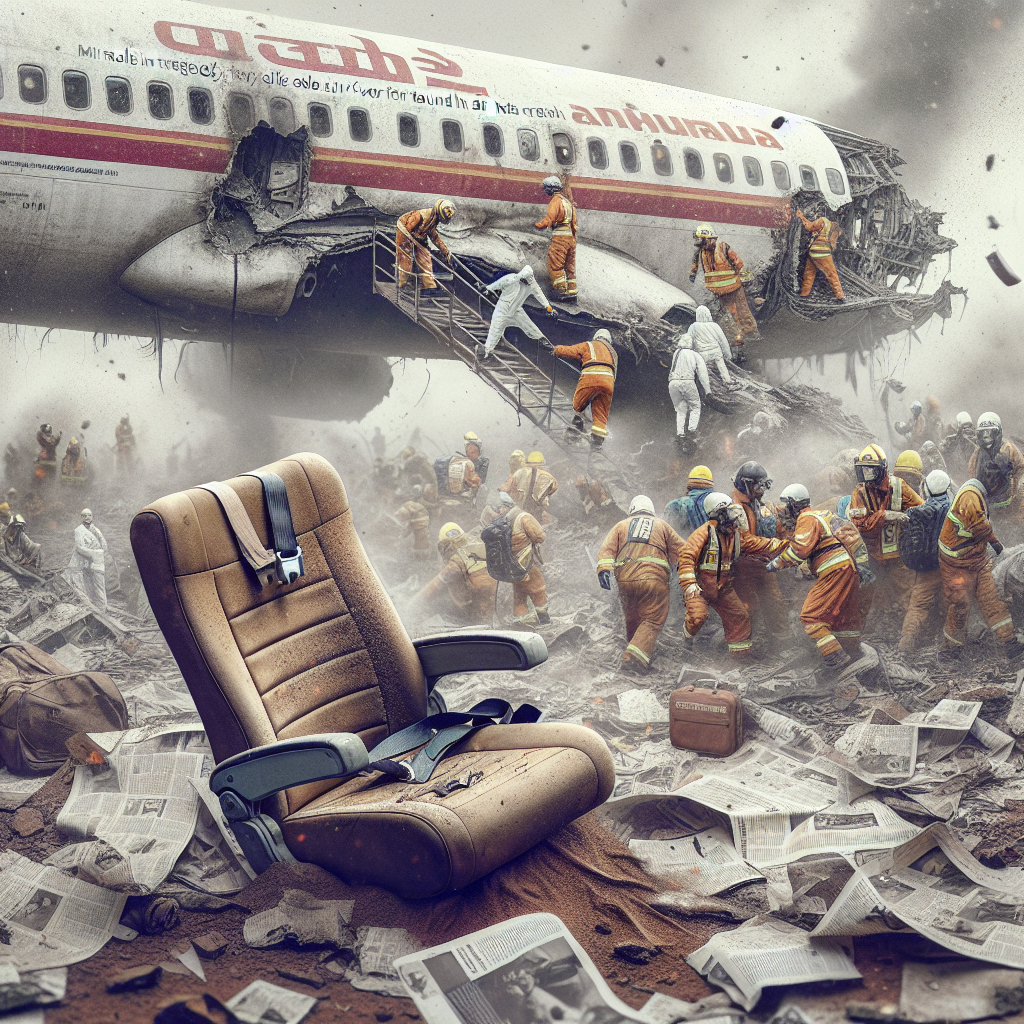 AI-generated news visualization