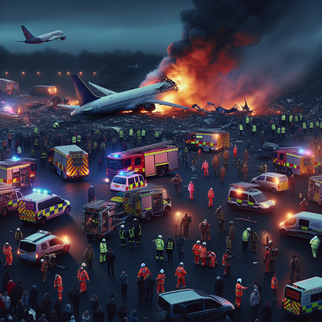 AI-generated news visualization