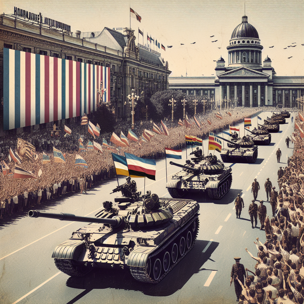 AI-generated news visualization