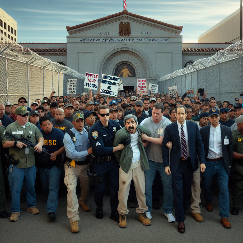 AI-generated news visualization