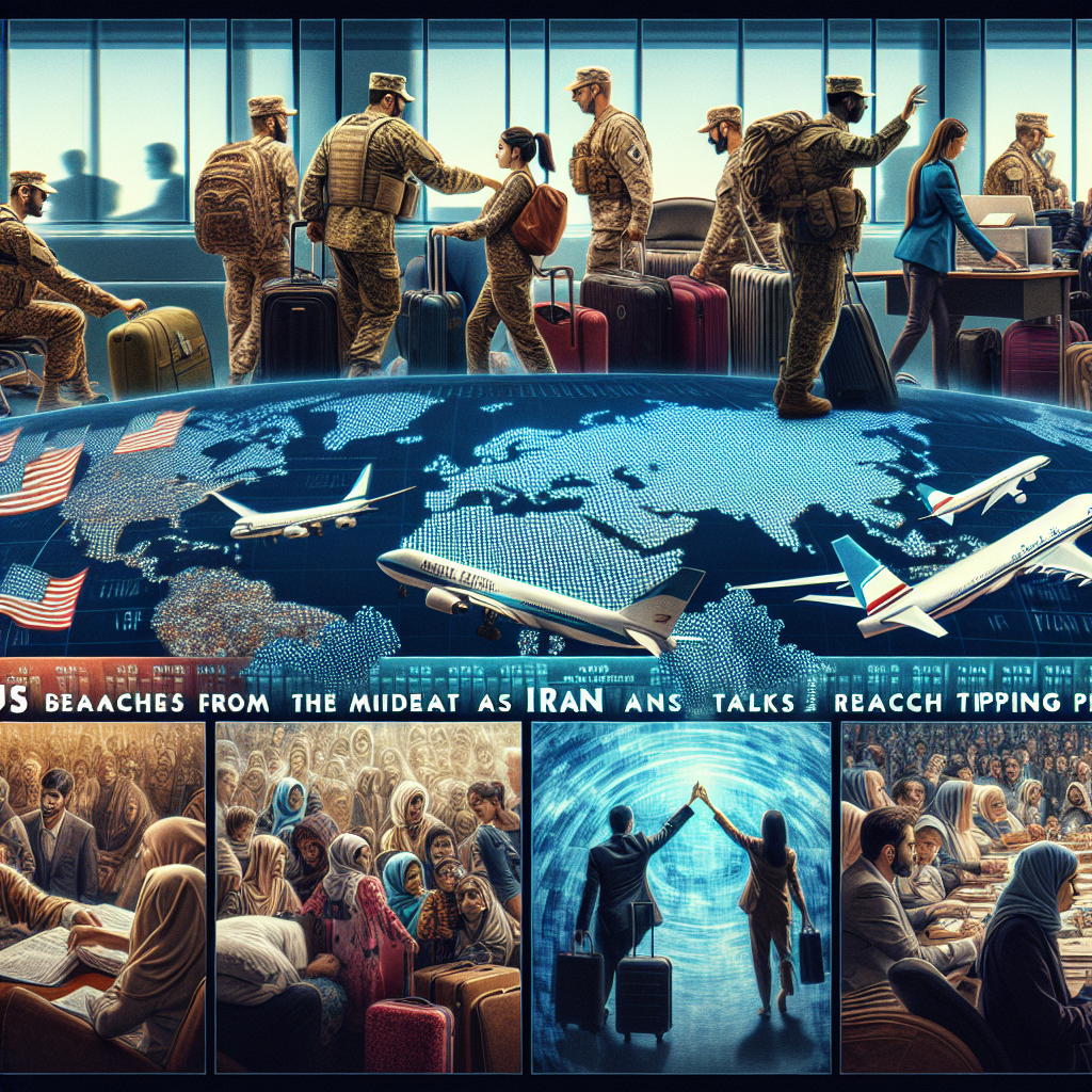 AI-generated news visualization