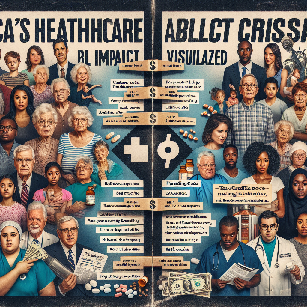 AI-generated news visualization