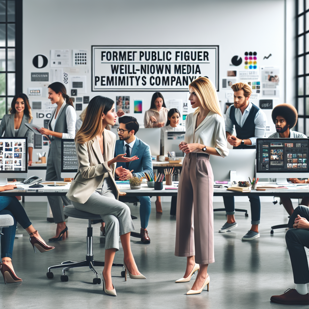 AI-generated news visualization
