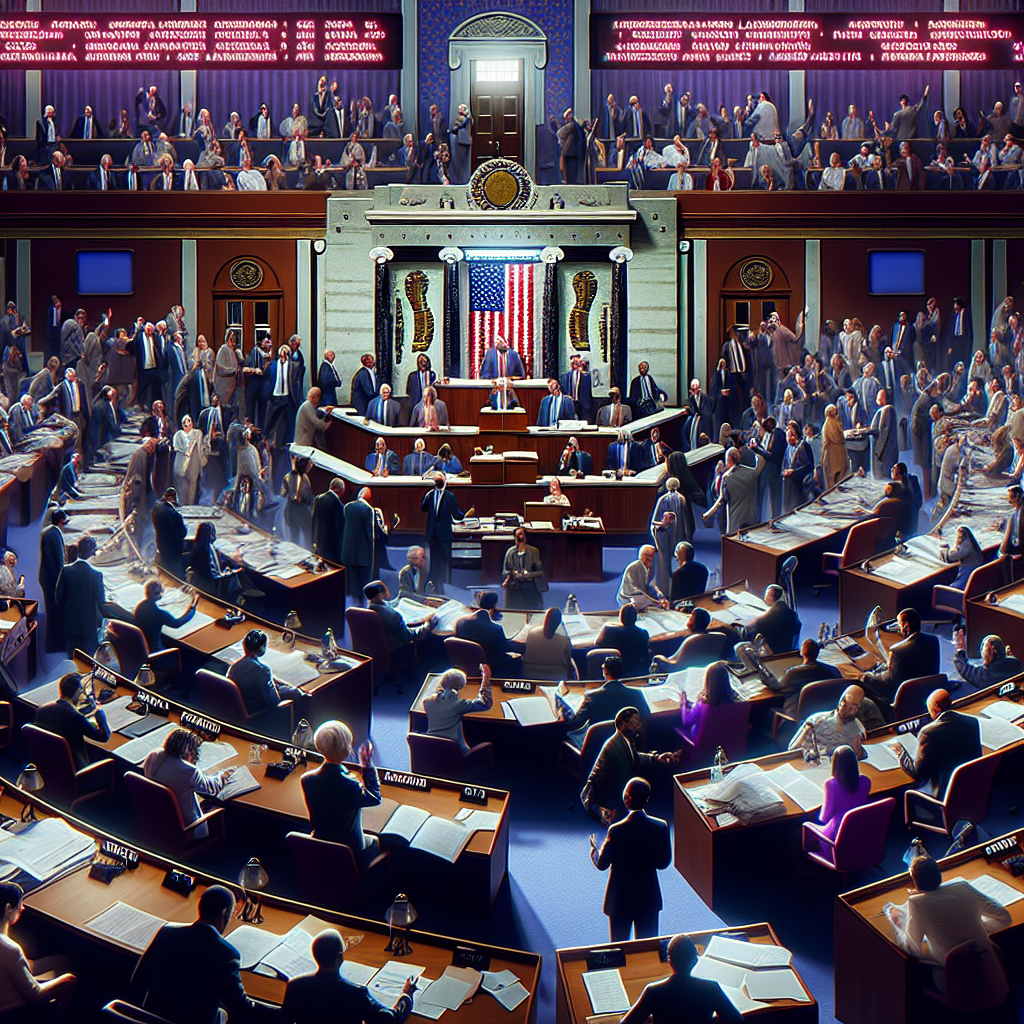 AI-generated news visualization